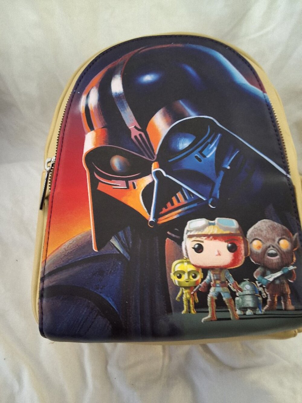 Disney loungefly star wars ba k pck in great condition